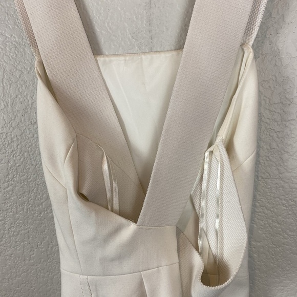 Elizabeth and James White elastic cross strap dress - Picture 4 of 7